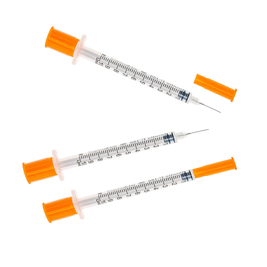 Insulin Syringes (20pk) research peptide vial