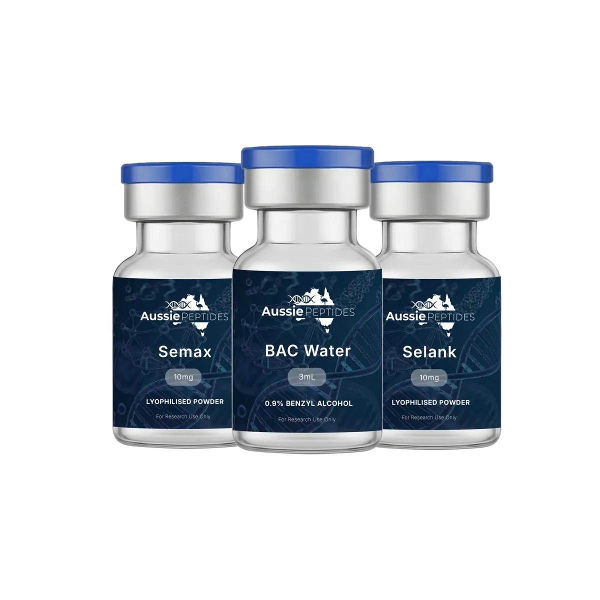 Nootropic Bundle research peptide vial