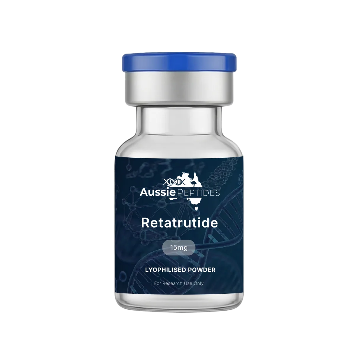 Retatrutide (15mg) research peptide vial