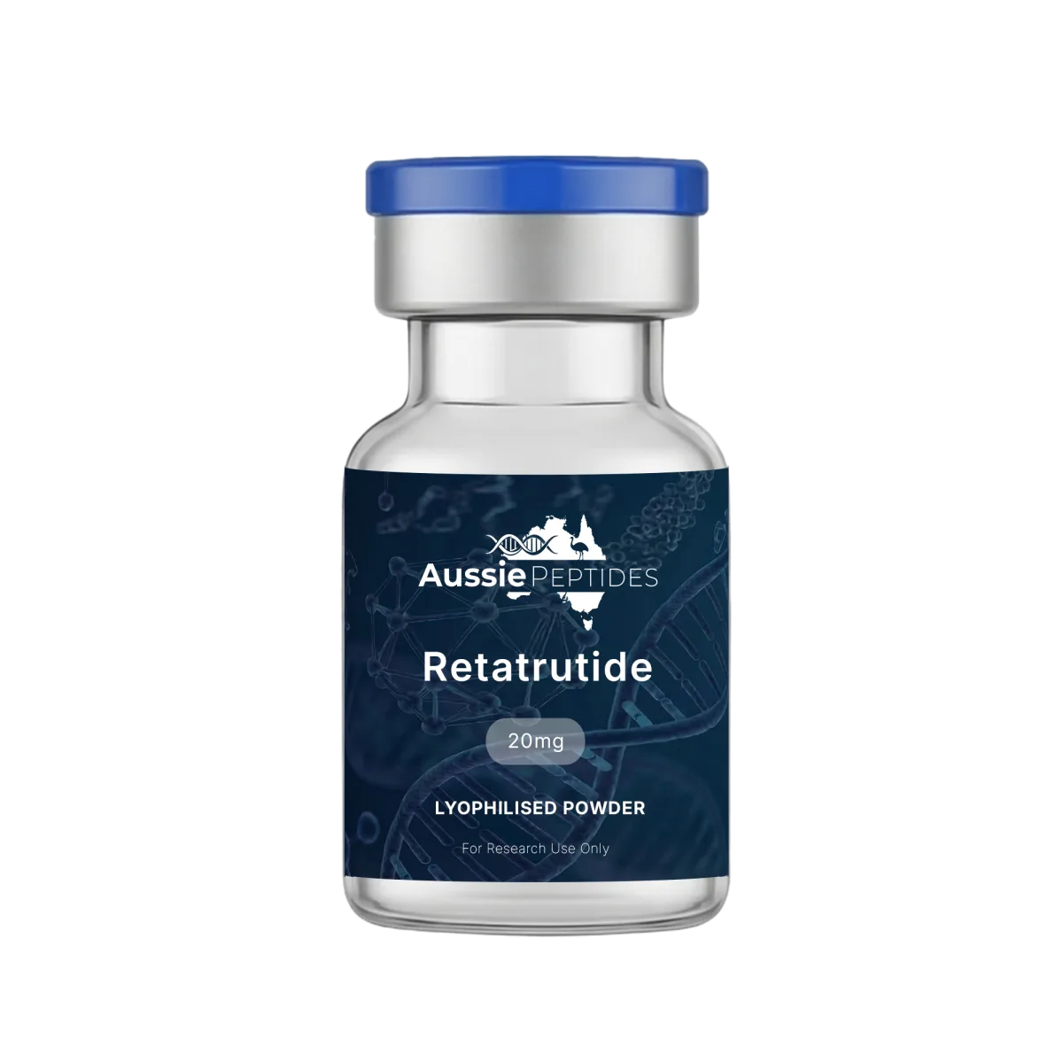 Retatrutide (20mg) research peptide vial